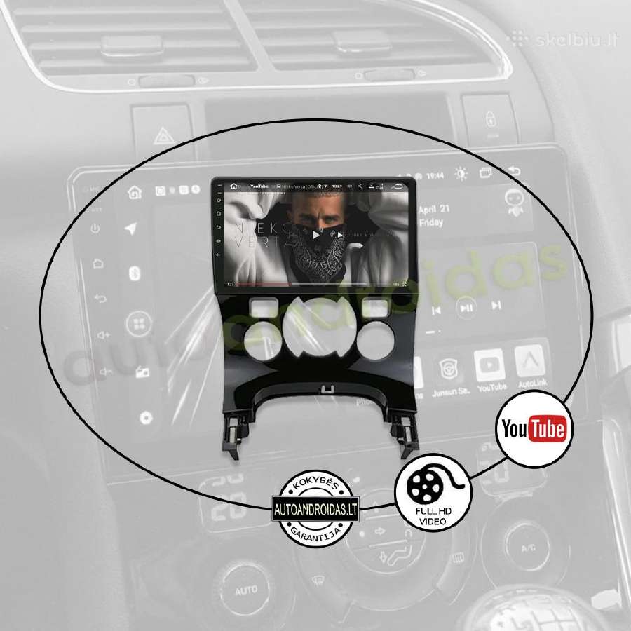 Peugeot 3008 2009-15 Android multimedia GPS/WiFi - nuotraukos Nr. 9