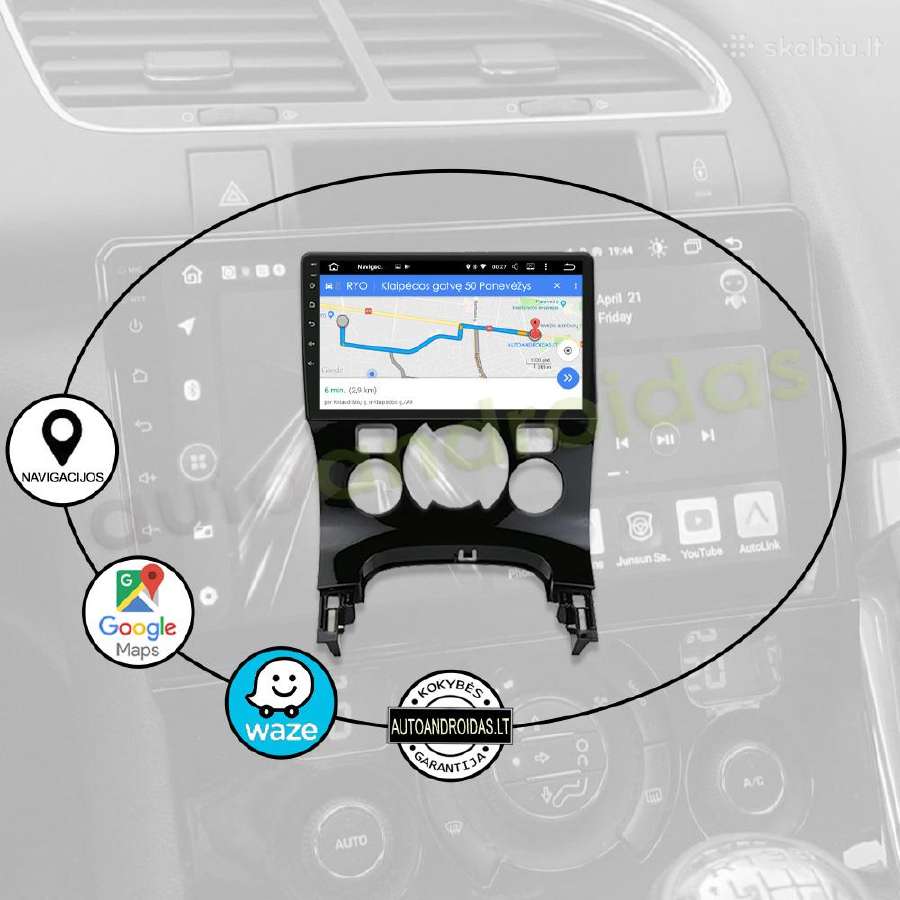 Peugeot 3008 2009-15 Android multimedia GPS/WiFi - nuotraukos Nr. 11