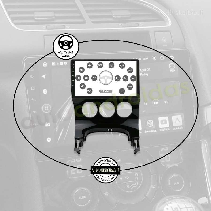 Peugeot 3008 2009-15 Android multimedia GPS/WiFi - nuotraukos Nr. 12