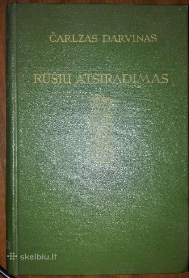 1402. Rūšių Atsiradimas Darvinas Č.