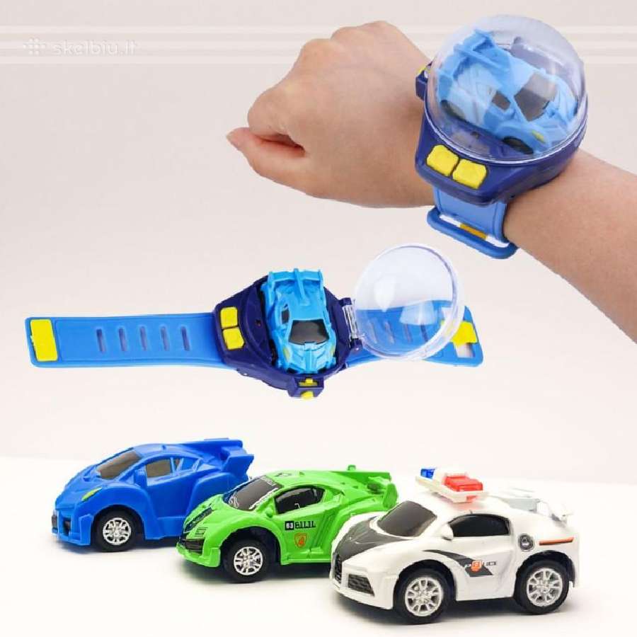 Laikrodžiu valdomas RC automobilis (Mėlynas) - nuotraukos Nr. 5