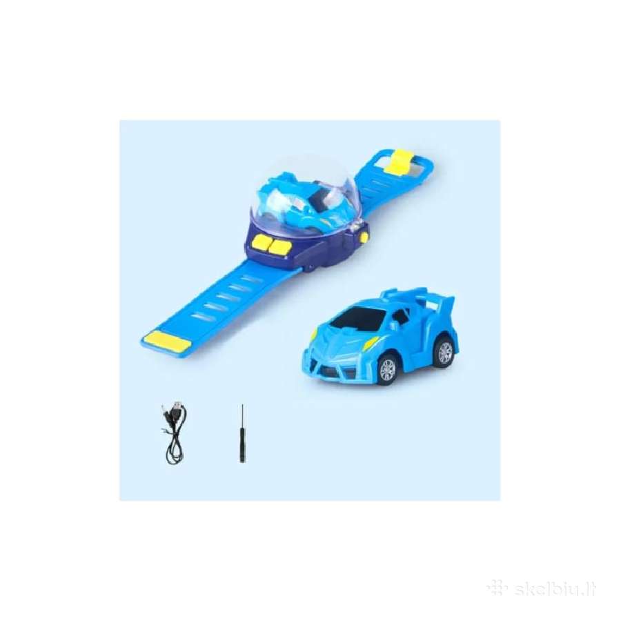 Laikrodžiu valdomas RC automobilis (Mėlynas) - nuotraukos Nr. 8