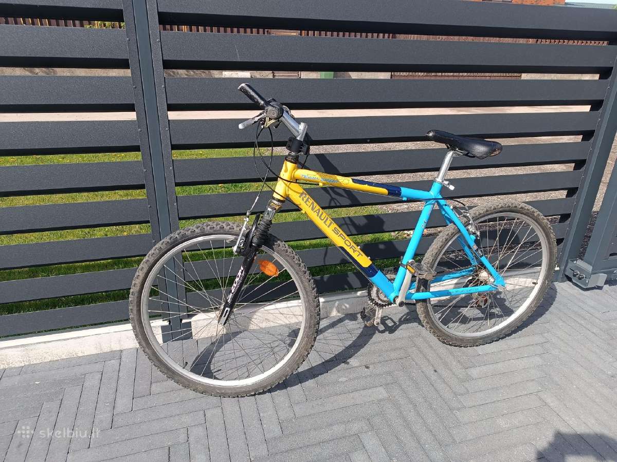 Renault Sport kalnų MTB dviratis 26" ratai - nuotraukos Nr. 3