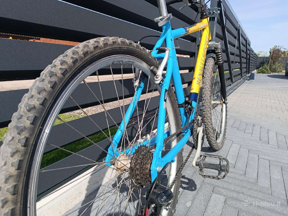Renault Sport kalnų MTB dviratis 26" ratai - nuotraukos Nr. 5