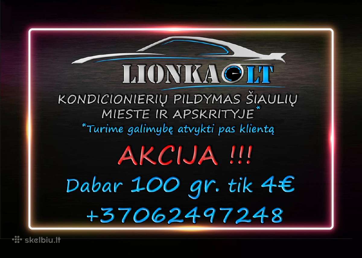 Kondicionierių pildymas R134a ir R1234yf Šiauliai - nuotraukos Nr. 23