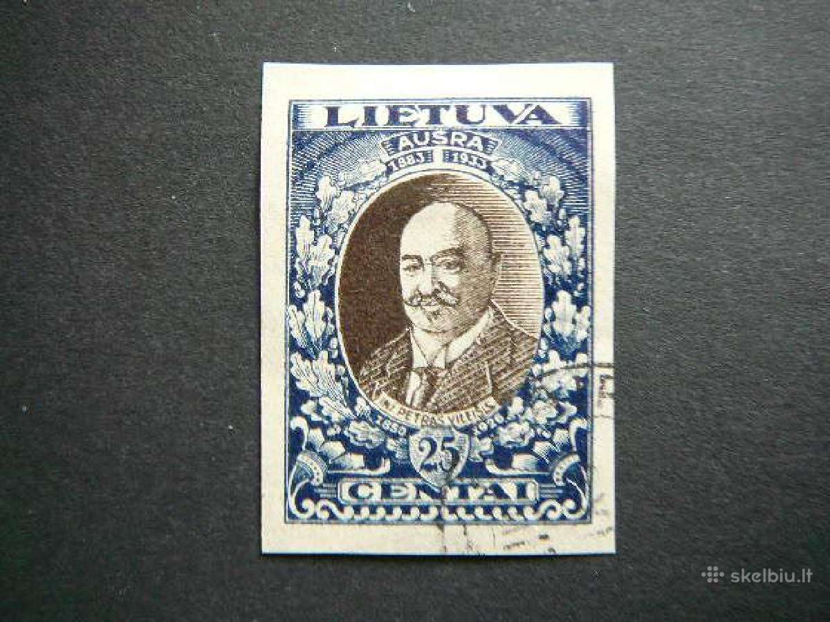 Lietuva 1933 P. Vileisis antsp. lit359ab