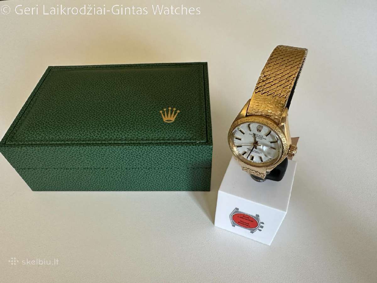 Rolex Datejust 18k Gold - Skelbiu.lt