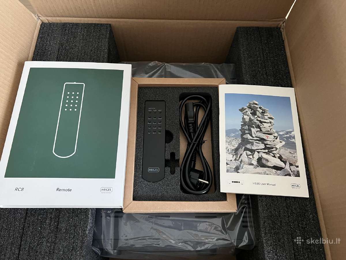 Hegel H600, H400, H190v, H150 - nuotraukos Nr. 10