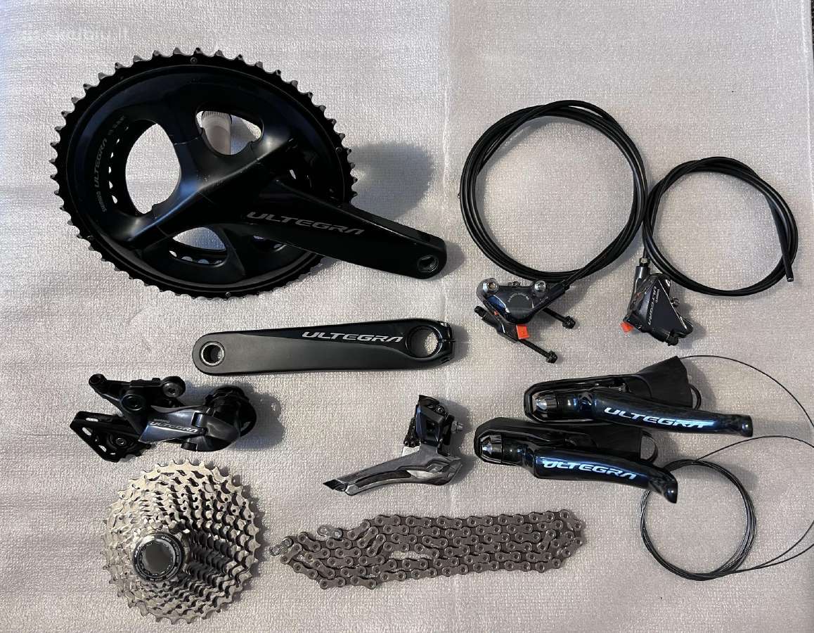 Shimano Ultegra R8000 2x11 Grupė (naudota) - nuotraukos Nr. 4