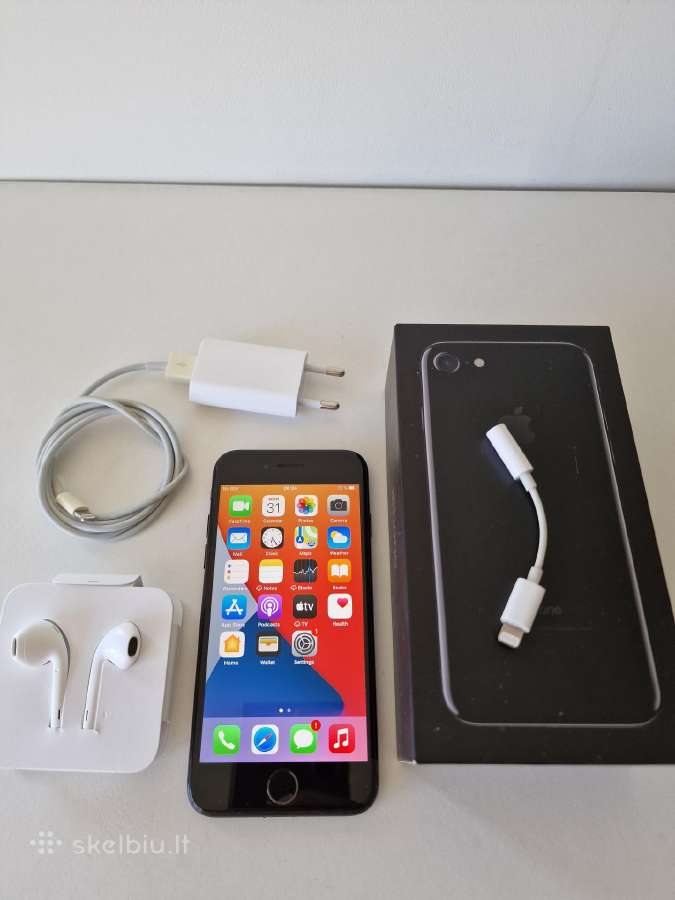 Apple iPhone 7 256gb black - nuotraukos Nr. 2
