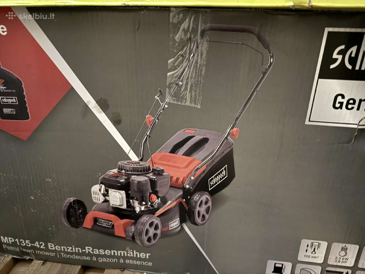 Benzininė vejapjovė Scheppach Mp135-42 42cm - nuotraukos Nr. 5