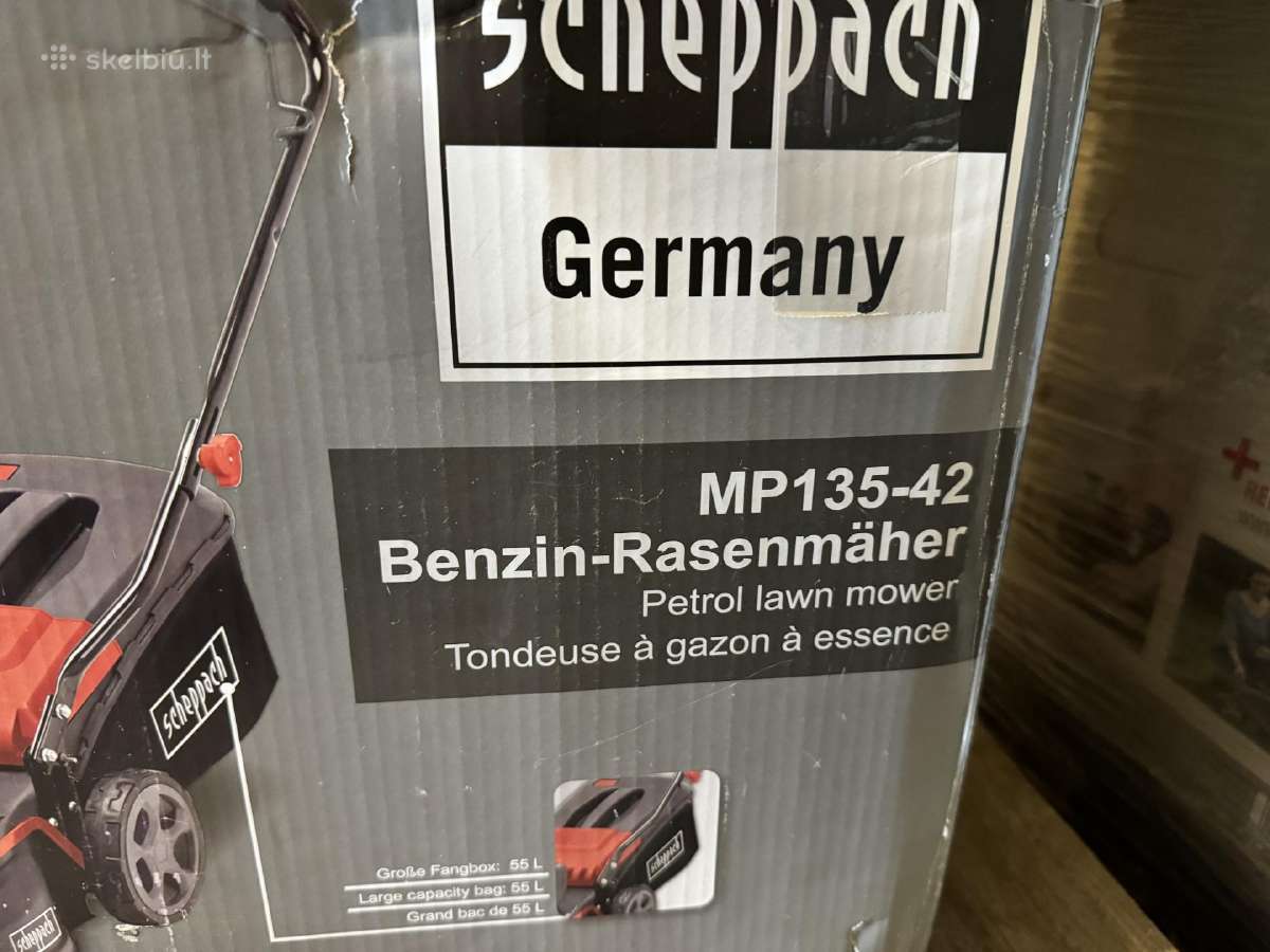 Benzininė vejapjovė Scheppach Mp135-42 42cm - nuotraukos Nr. 6