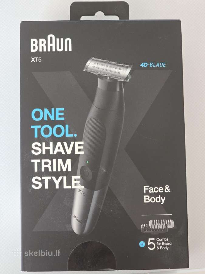 Barzdaskutė Braun Xt5