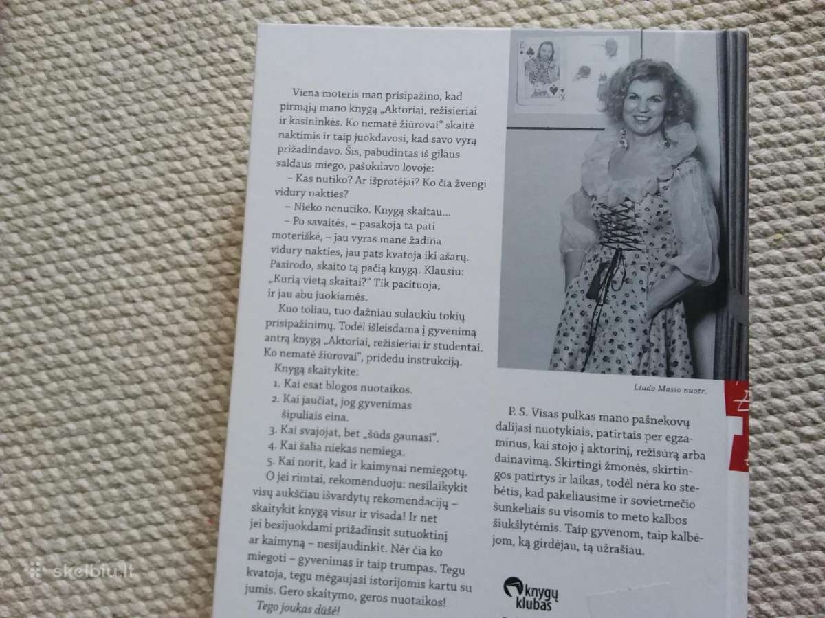 Aktoriai, režisieriai ir studentai Nijolė Narmonta - nuotraukos Nr. 3