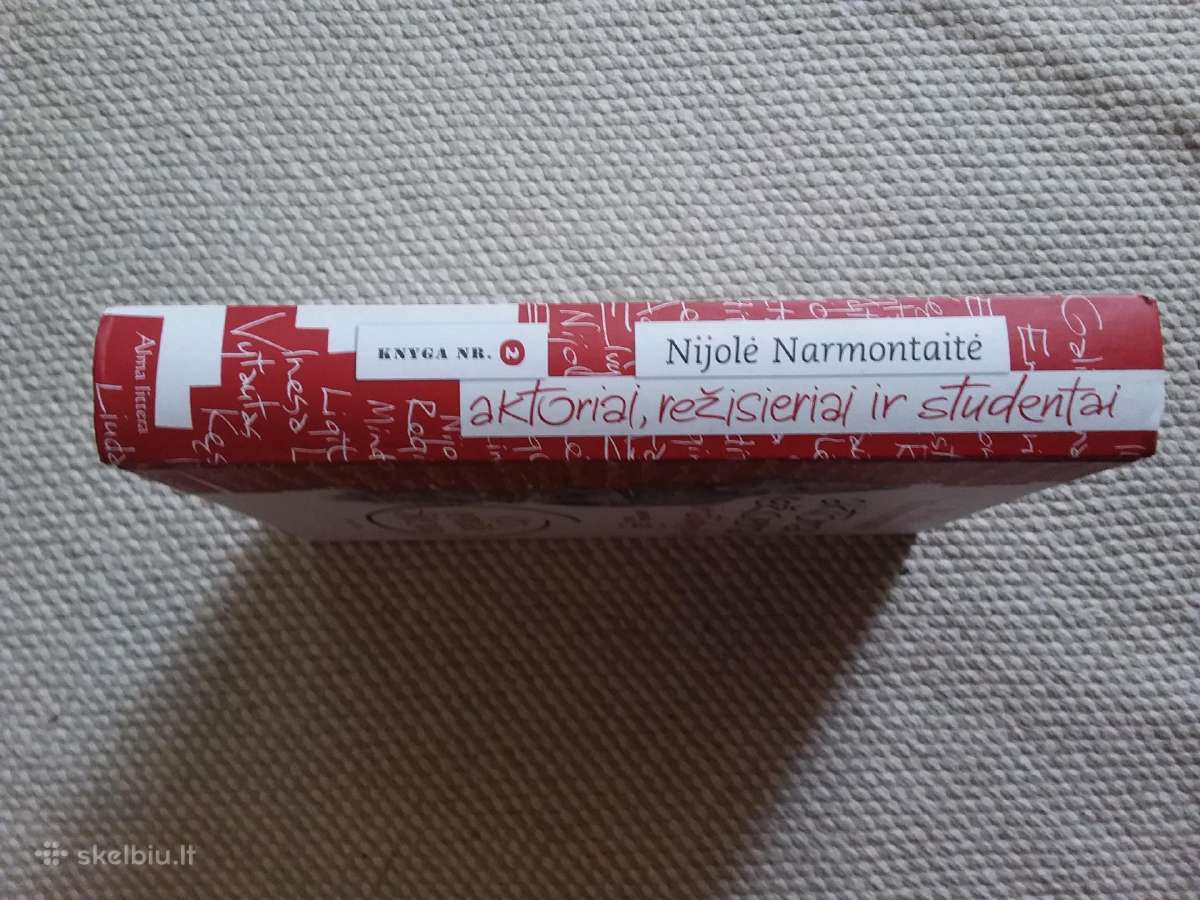 Aktoriai, režisieriai ir studentai Nijolė Narmonta - nuotraukos Nr. 5