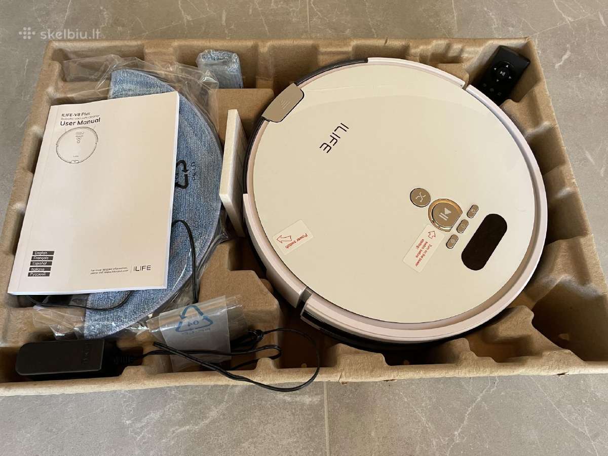 Parduodamas siurblys-robotas Ilife V8 Plius