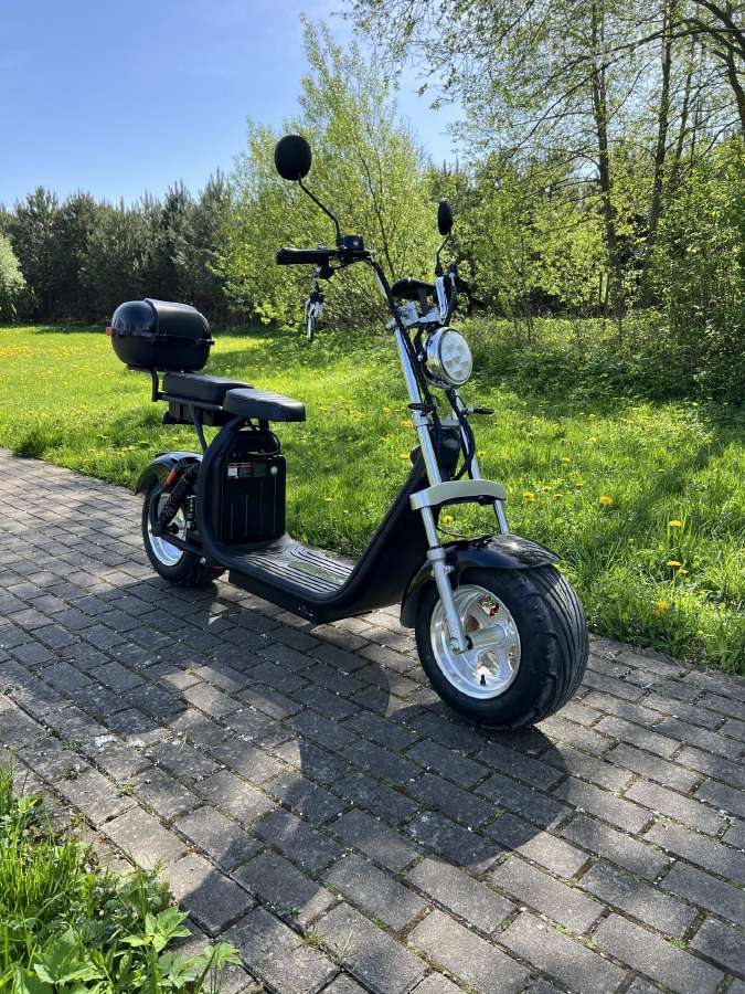 Elektrinis cioperis citycoco motoroleris 1000w - nuotraukos Nr. 11