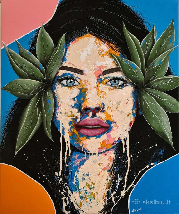 Paveikslas. Akrilas, drobė 50x60