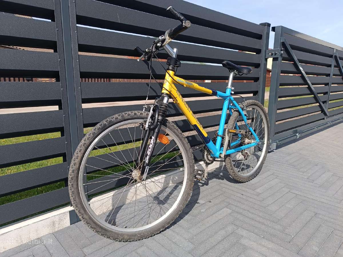 Renault Sport kalnų MTB dviratis 26" ratai - nuotraukos Nr. 7