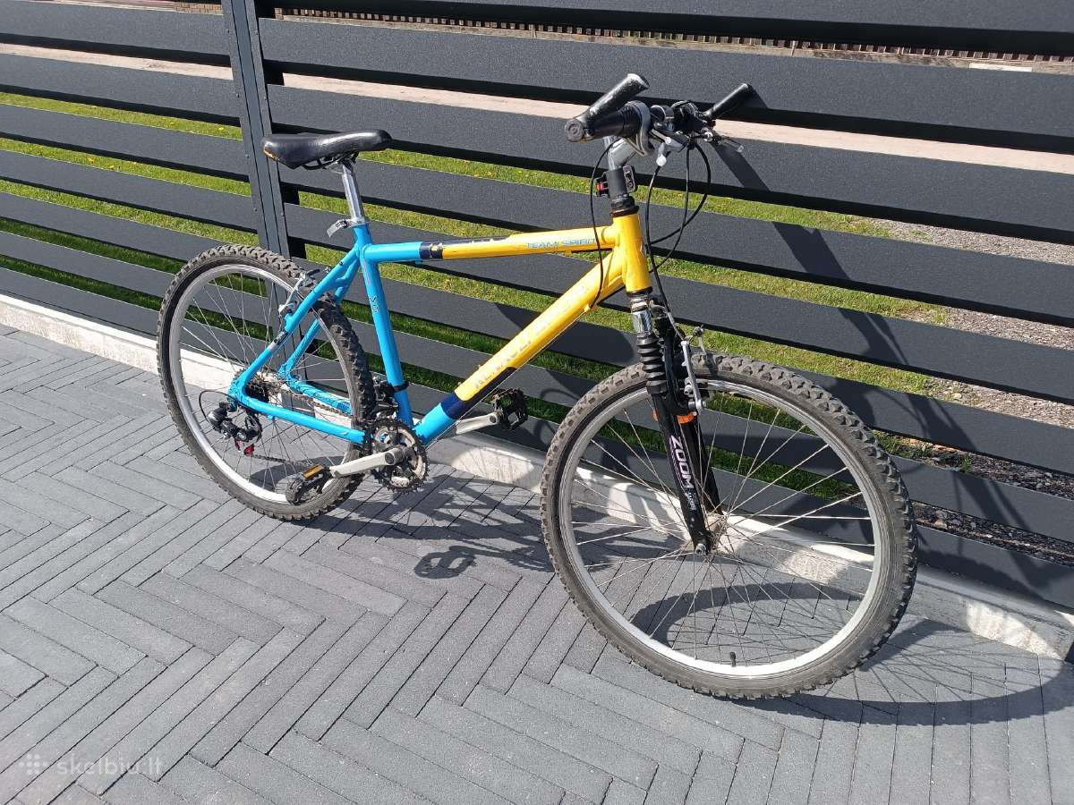 Renault Sport kalnų MTB dviratis 26" ratai - nuotraukos Nr. 9