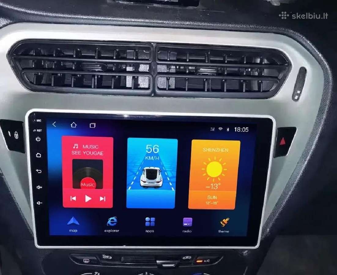 Peugeot 301 Citroen Elysee Multimedijos Multimedia