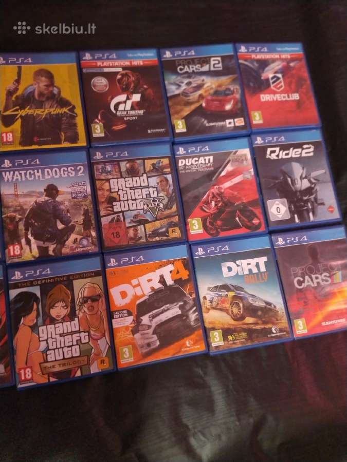 Ps4 lenktynių žaidimai