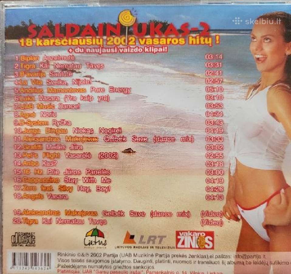 Lietuvių atlikėjų CD - nuotraukos Nr. 6