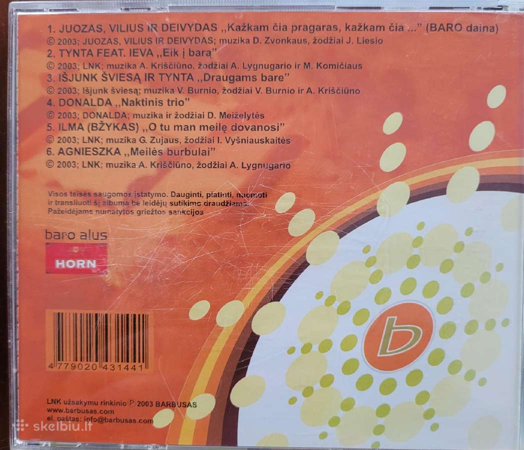 Lietuvių atlikėjų CD - nuotraukos Nr. 8
