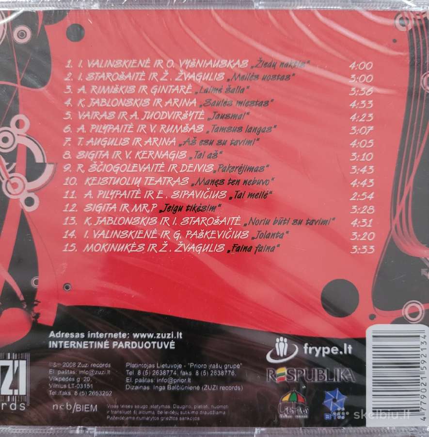 Lietuvių atlikėjų CD - nuotraukos Nr. 12