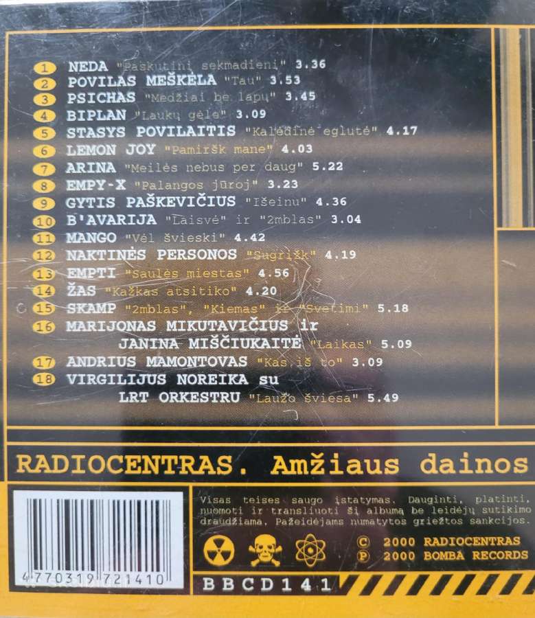 Lietuvių atlikėjų CD - nuotraukos Nr. 14