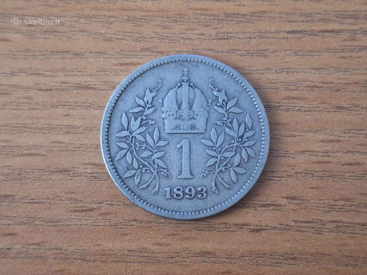 1893m. sidabrinė austrų - vengrų krona
