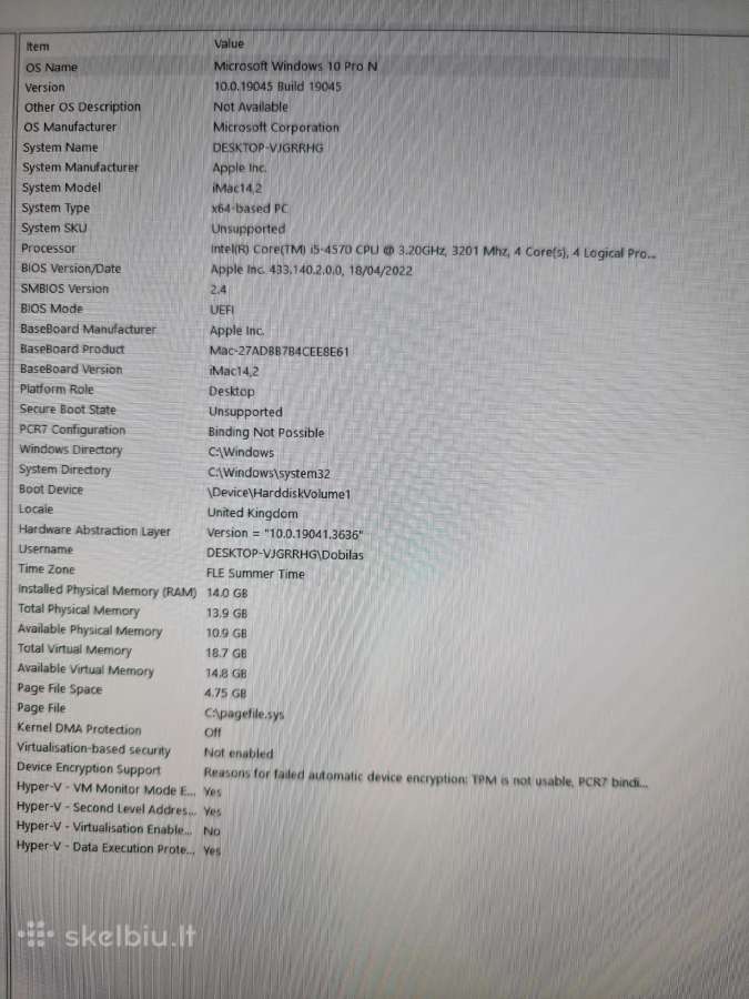 Idealus imac_27_ 2013 Late Ssd500gb - nuotraukos Nr. 2