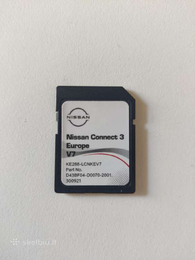 Nissan Sd kortelės Naujausi žemėlapiai