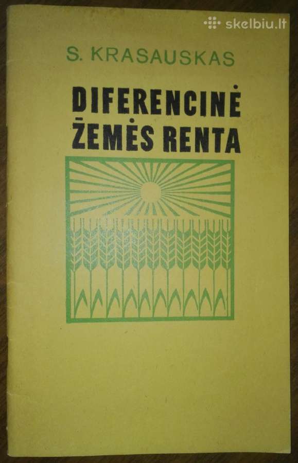 1437. Diferencinė Žemės Renta Krasauskas S.