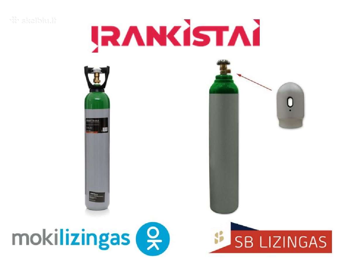 Mix dujų balionai 8l Co2/ar geriausia kaina!