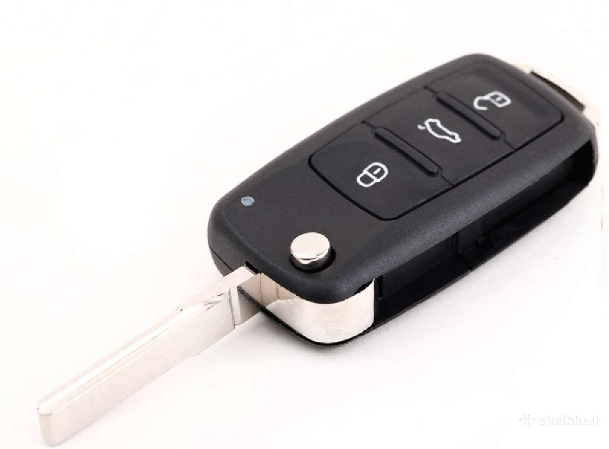 Volkswagen raktas korpusai raktai pult 0-616-96777 - nuotraukos Nr. 2