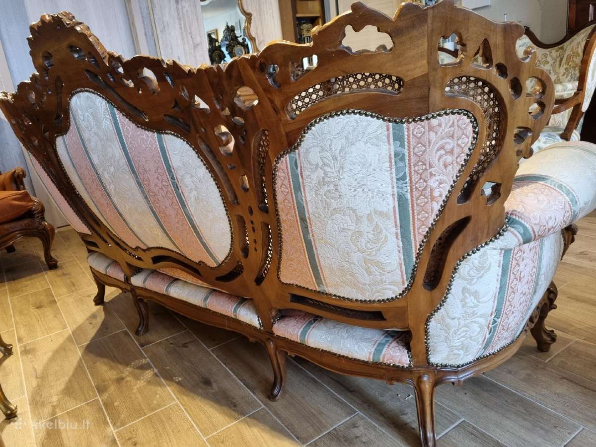 Prabangus minkštas komplektas. Sofa foteliai. - nuotraukos Nr. 4