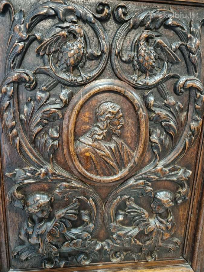 16 - 17 amžiaus dvaro spinta. Ažuolas . Prancizija - nuotraukos Nr. 6