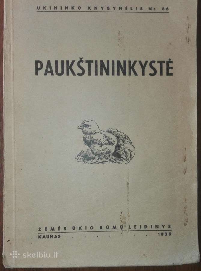 1454. Paukštininkystė