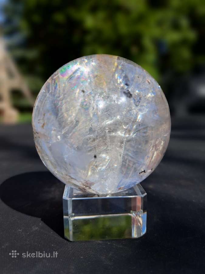 Kalnų krištolo rutulys, mineralas, akmuo 444g - nuotraukos Nr. 5