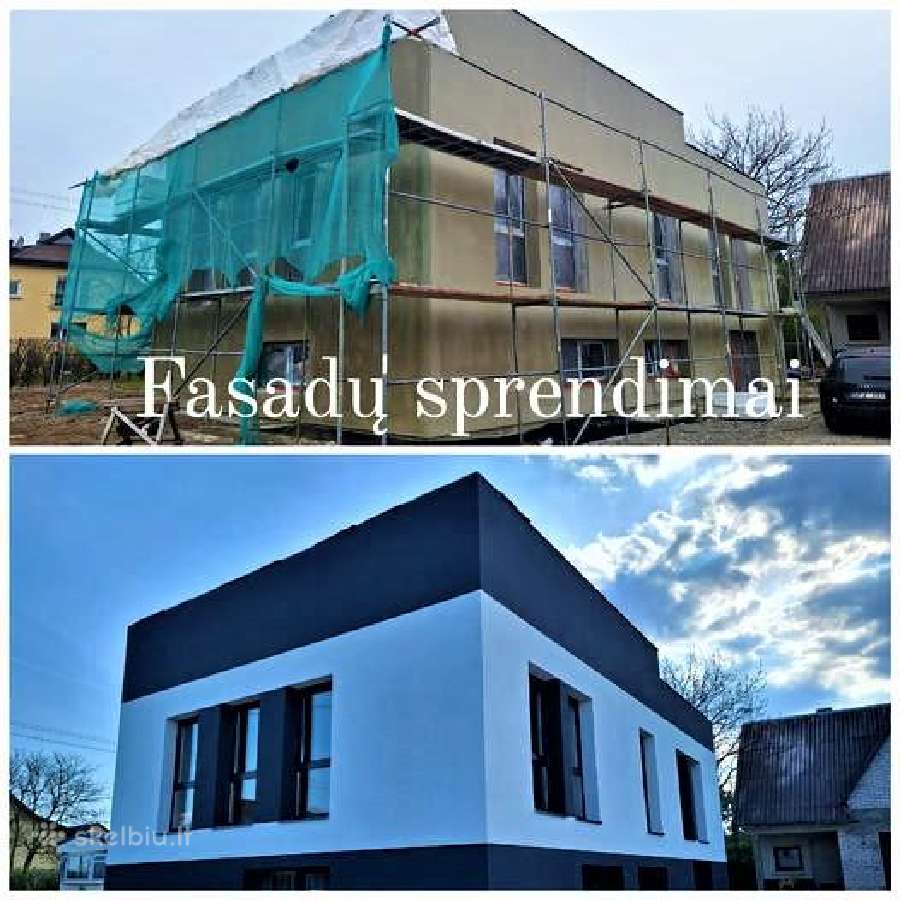Fasadų šiltinimas, dekoras, klinkeris. Klaipėda - nuotraukos Nr. 13