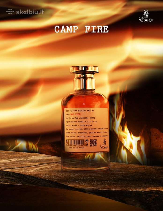 Emir Celestial, Vetiver Delight, Camp Fire - nuotraukos Nr. 7