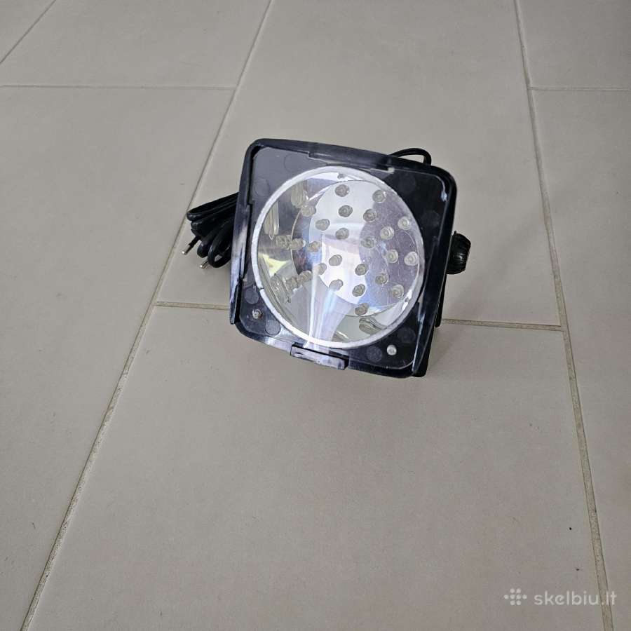 Disco LED lempa stroboskopas
