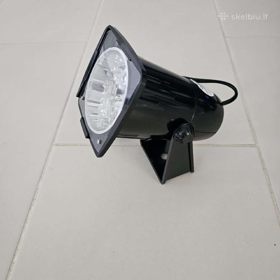 Disco LED lempa stroboskopas - nuotraukos Nr. 2