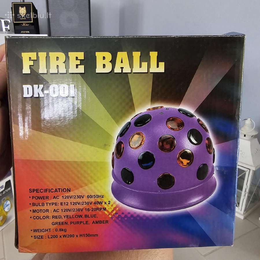 Disco šviesos fireball - nuotraukos Nr. 3