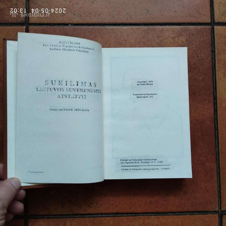 Sovietinio pogrindžio K. Škirpos "Sukilimo" kopija - nuotraukos Nr. 3