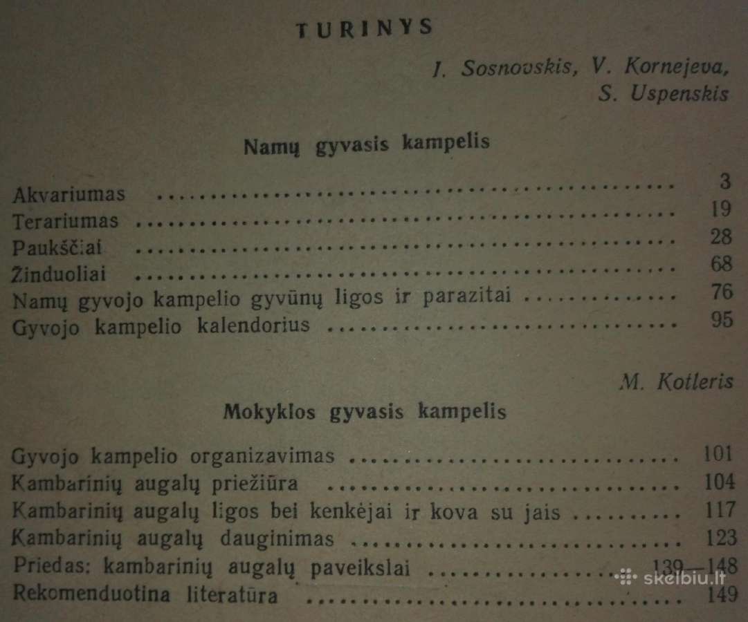 1457. Namų Ir Mokyklos Gyvasis Kampelis Sosnovskis - nuotraukos Nr. 7