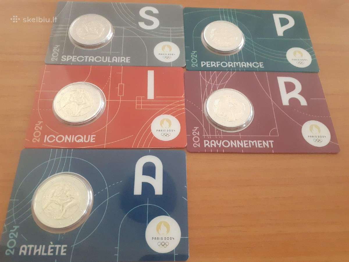 2 eur Paryziaus olimpiadai 2024 m.
