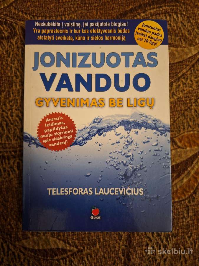Jonizuotas vanduo. Gyvenimas be ligų