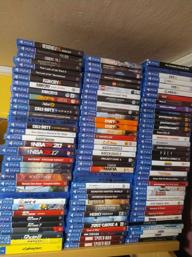 Playstation 4 žaidimai Ps4 Daug - nuotraukos Nr. 6